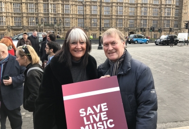 Sir David and Sandie Shaw